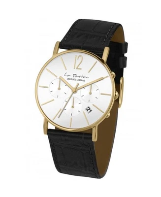 JACQUES LEMANS Mujer Reloj Analógico Cuarzo Informal Vestido Clásico Esfera Blanca Impermeable Foto 1 de 3