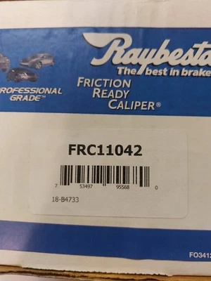 1999-2003 Ford Windstar Front Right Caliper FRC11042 Raybestos - Image 1 of 4