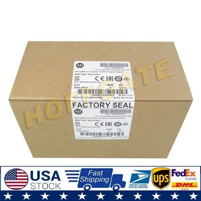 Allen Bradley 2085-IRT4 Micro800 4 Channel Analog TC/RTD Input Module /A Sealed - Image 1 of 3