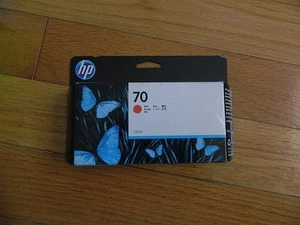 2020 GENUINE HP #70 130ml RED CARTRIDGE C9456A DESIGNJET Z3100 FACTORY SEALED - Picture 1 of 1