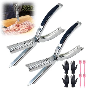 Rib Membrane Removal Tool,Stainless Steel Rib Prep Tool Membrane Remover,Ergo... - Picture 1 of 6