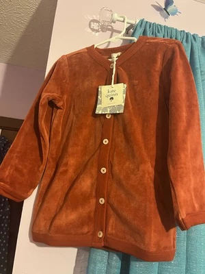 Cárdigan de terciopelo Kate Quinn talla 6 años ENVÍO GRATUITO Foto 1 de 2