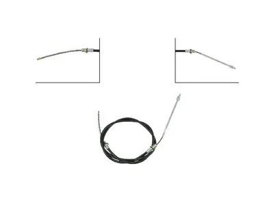 Cabo de freio de estacionamento traseiro direito Dorman 86179SCWH para 1987 GMC R1500 - Imagem 1 de 2