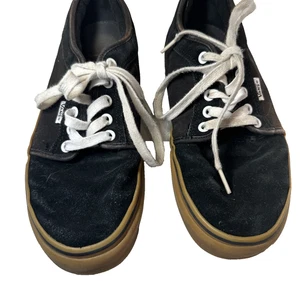 Vans Chukka Low Pro Herren Größe 8,5 Turnschuhe Schuhe schwarz Wildleder Canvas Gummisohle - Bild 1 von 11