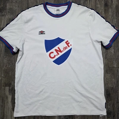 Мужская футболка 2025 Umbro Club Nacional домашний футбол XL Uruguay Suarez - Изображение 1 из 4