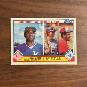 1983 Topps #703 1982 RBI Leaders (McRae / Murphy / Oliver) NM - Picture 1 of 2
