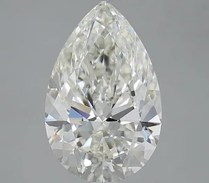 2.00 CT Pear Lab-Grown Loose Diamond – E–F VVS Clarity | IGI Certified - Picture 1 of 4
