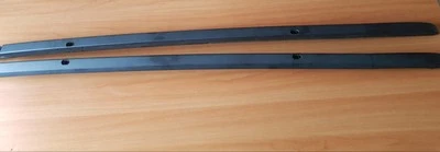 BARRE LONGITUDINALI MANCORRENTI PORTAPACCHI ORIGINALI NUOVA PANDA 4X4 NERO BLACK - Immagine 1 di 4