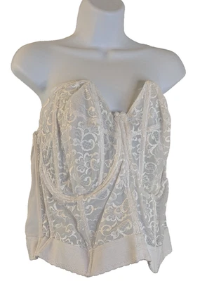 Diosa, Bustier, Blanco, talla 44F Foto 1 de 4