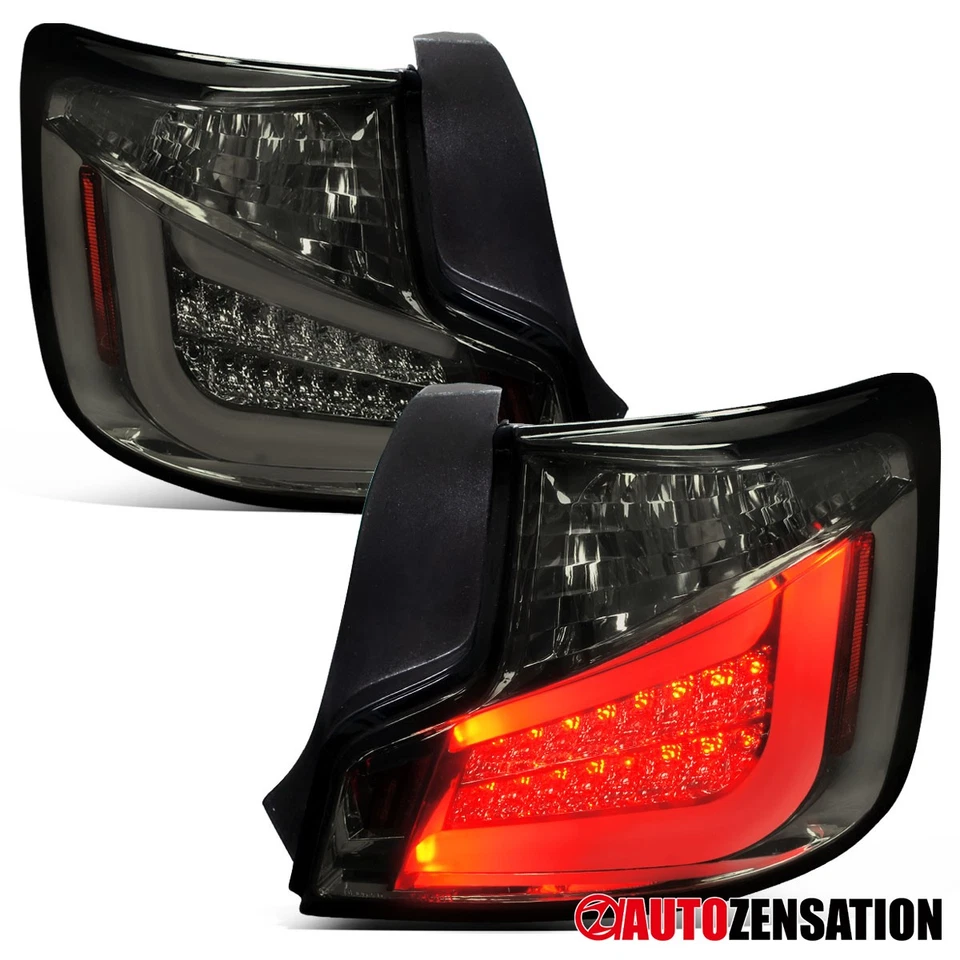 Fit 2011-2013 Scion tC Smoke LED Strip Tail Lights Brake Lamps Left+Right 11-13 Foto 1 de 4