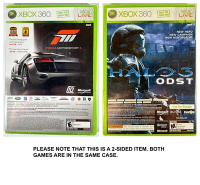 Halo 3 ODST - Forza Motorsport 3 NFR Bundle for Xbox 360 - Brand New & Sealed - Image 1 of 4