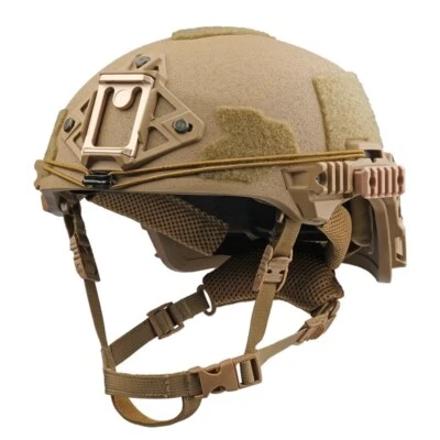 Coyote Brown NIJ IIIA Wendy Rail 3.0 Military Combat Ballistic Helmet - Image 1 of 4