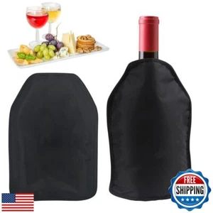Wine Cooler Sleeve, Wine Bottle Gel Cooler Sleeve Freezer Chiller, Long Lasti - Picture 1 of 5