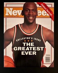 1993 Newsweek Magazine Michael Jordan Chicago Bulls The Greatest Ever News Stand - Imagen 1 de 1