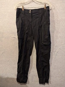 Chico's Black Slim Pants Size 00 Cotton/Spandex - Picture 1 of 10