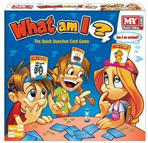 M.Y Traditional Games What Am I? The Quick Question Card Game