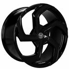 4ea 24" Lexani Wheels Swift Gloss Black Rims (S41)
