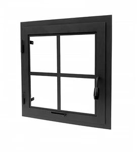 Open fireplace door - window | height: 50cm width: 70cm | from producer - Picture 1 of 6