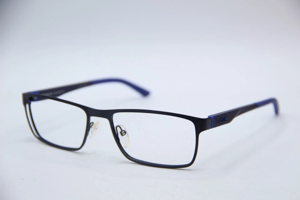 NUEVAS GAFAS SMITH PRODUCTOR AZUL MATE RCT AUTÉNTICO DISEÑADOR 55-17 Foto 1 de 4