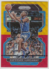 2021-22 Panini Prizm Asia Penny Anfernee Hardaway Gold Red Wave Prizm #294 SP