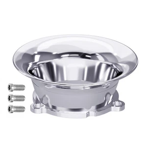 Carburetor Air Filter Velocity Stack Aluminum for CV40 Sportster XL1200C Carb - Foto 1 di 15