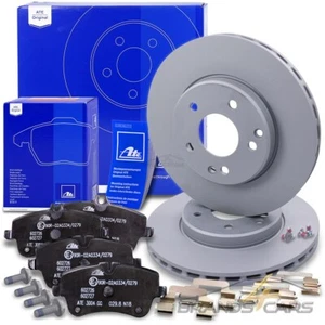 ATE 2x BREMSSCHEIBEN +BELÄGE SATZ VORNE FÜR MERCEDES C-KLASSE W203 S203 CLK C209 - Bild 1 von 12