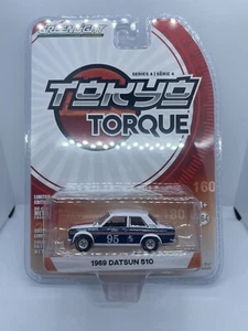 Greenlight - Datsun 510 Blanco - Tokyo Torque - Diecast Coleccionable - 1:64 - Imagen 1 de 1