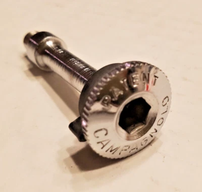 NOS Campagnolo Rally Desviador Trasero Jaula Perno Parte Bicicleta de Carretera Años 70 1ª Generación Foto 1 de 4