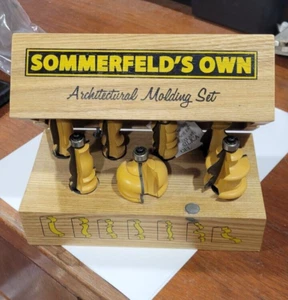 Sommerfeld's Own 7 piece Architectural Molding Set 1/2-Inch Shank - Picture 1 of 5