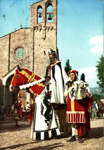 AREZZO CITTÀ - Giostra del Saraceno - VG + Targhetta Postale - #006 - Imagen 1 de 2