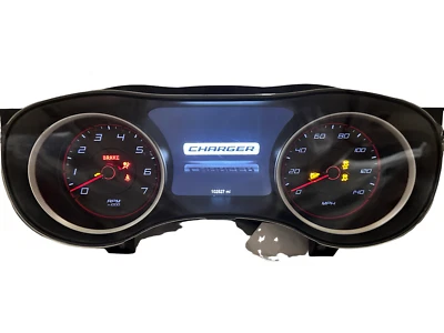 Cuadro de instrumentos velocímetro Dodge Charger 2016 indicadores de panel 102.827 millas Foto 1 de 3
