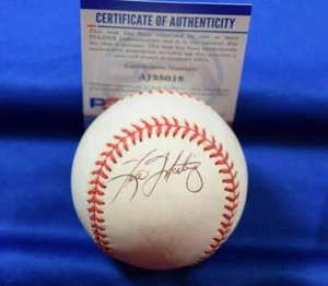 Tino Martinez PSA DNA Coa Autograph 1996 World Series Signed Baseball - Picture 1 of 2