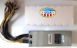 INNOSILICON- G5118-1400 1400W 220V PSU for Innosilicon A9/ D9/ A8/ A5/ A4+ G5118 - Picture 1 of 9