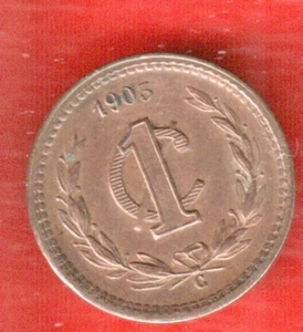 MEXICO 1 CENT 1903 C - Picture 1 of 2