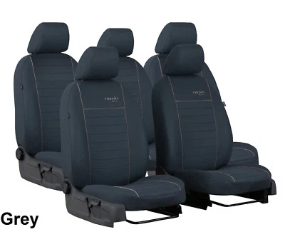 FUNDAS DE ASIENTO DE TELA A MEDIDA VOLKSWAGEN SHARAN MK2 5 ASIENTOS 2010 EN ADELANTE Foto 1 de 4