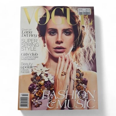 Vogue Australia Magazine October 2012 Lana Del Rey Cover EXCELLENT COMPLETE - Image 1 of 4