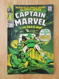 CAPTAIN MARVEL #3 (1968) FN/VF—Press to VF! - Picture 1 of 5