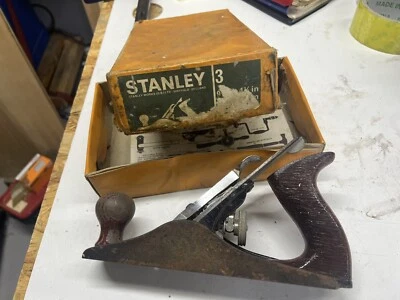stanley no 3 hand plane - Image 1 of 4