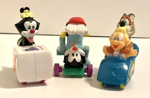 Vintage Animaniacs Action Figures Toy Lot of 3 Pieces Yakko Wakko Cover