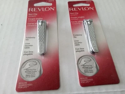 Cortaúñas Compacto Revlon 32310 2 Paquetes Sellados Nuevo Genuino Foto 1 de 4