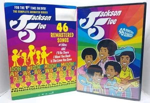 Jackson 5 Five The Completed Animated Series (DVD 2013 2-Disc Set) NEW w/ Slip - Foto 1 di 2