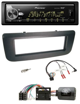 Pioneer Bluetooth USB DAB Lenkrad Autoradio für Skoda Fabia 07-14 Praktik Roomst - Bild 1 von 4