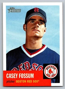 2002 Topps Heritage Shortprint Casey Fossum 423 - Picture 1 of 2
