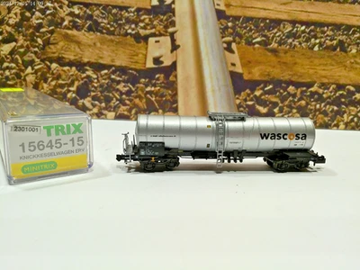 Trix 15645-15 Knickkesselwagen SBB " Wascosa "     Spur N   10/49 - Bild 1 von 3