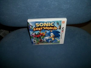 Sonic Lost World (Nintendo 3DS, 2013) w Manual CIB Complete TESTED Authentic - Picture 1 of 6