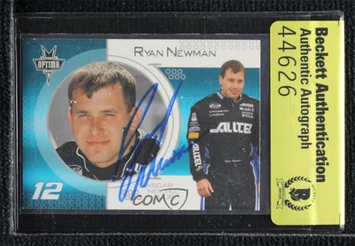 BAS 2004 Press Pass Optima NASCAR Nextel Cup Ryan Newman Seal of Authenticity - Image 1 of 2