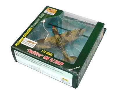 EASY MODEL Aircraft Model 1/72 Spitfire MK V/TROP USAAF 2FS 1943 37219 E7219 - Image 1 of 2
