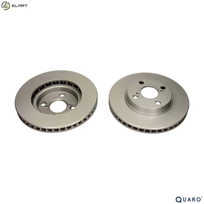 2x BRAKE DISC QD6274 FOR TOYOTA COROLLA/ALTIS/QUEST/ALLEX/FIELDER PRIUS RUNX - Image 1 of 4