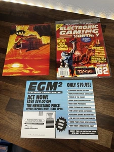 Electronic Gaming Monthly: Primal Rage Sept 1994 No 62 Vol 7 Issue 9 Shrink - Picture 1 of 16