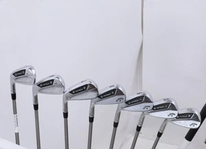 Callaway 2024 Apex Cb/Mb Iron Set 5-Pw, Aw Stiff SteelFiber I95 283829 Left Hand - Picture 1 of 5